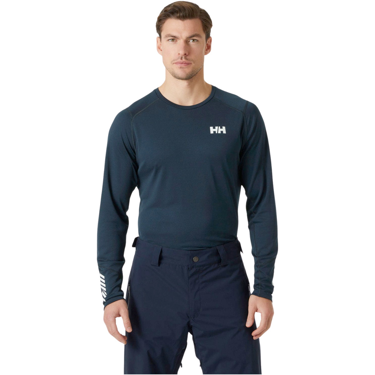 2025 Helly Hansen Mens Lifa Active Crew Base Layer 49389 - Navy